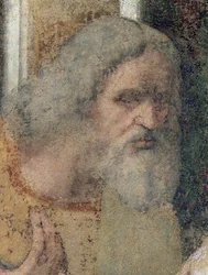 Das letzte Abendmahl, 1495-97 (nach der Restaurierung) (Detail)